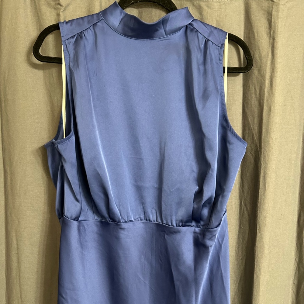 Lulu's Royal Blue Sleeveless Midi Dress